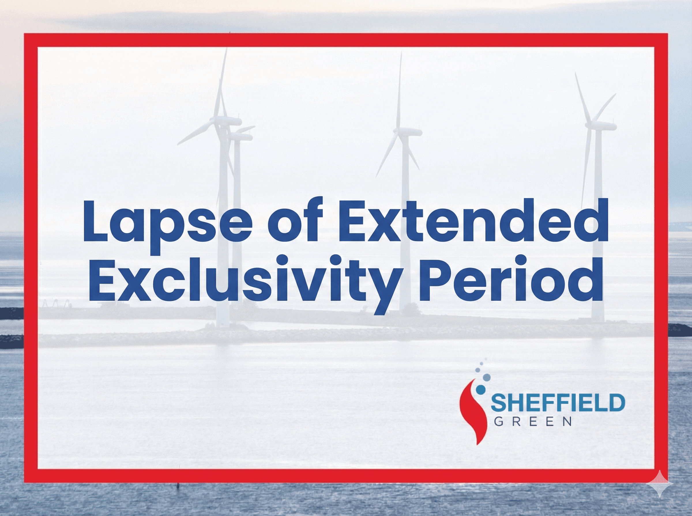 Lapse of Extended Exclusivity Period